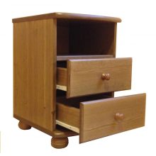 Claudia 2 fiókos, nyitott éjjeliszekrény