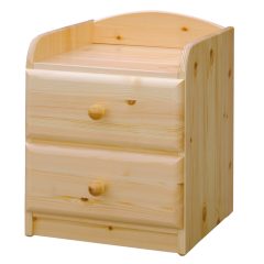 Csanád 2 fiókos éjjeliszekrény