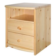 Andi 2 fiókos nyitott éjjeliszekrény