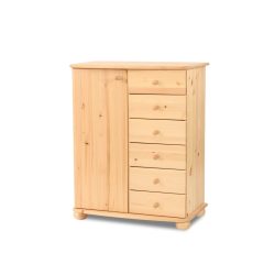 Anikó 1 ajtós 6 fiókos komód