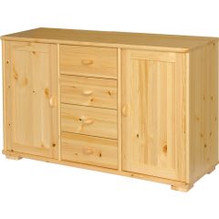 Vanessa 2 ajtós 4 fiókos komód