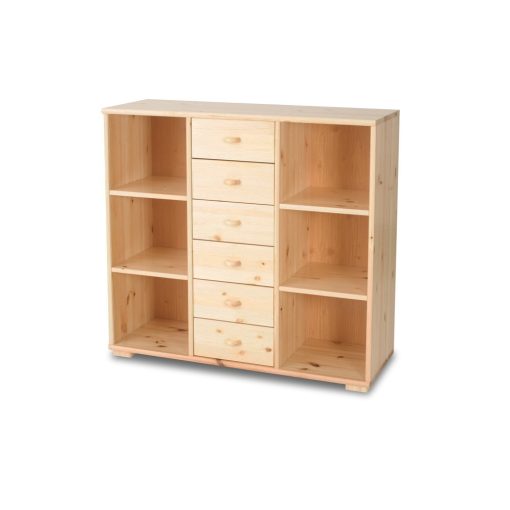 Vanessa 6 fiókos nyitott komód