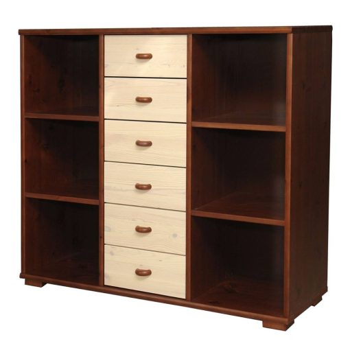 Vanessa 6 fiókos nyitott komód