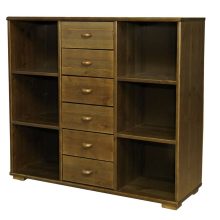 Vanessa 6 fiókos nyitott komód