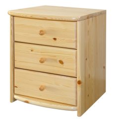 Zsolt 3 fiókos éjjeliszekrény