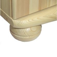 Claudia 3 ajtós 3 fiókos tükrös szekrény