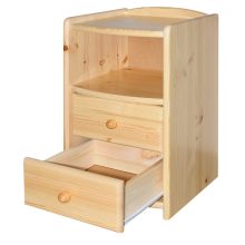 Zsolt keskeny éjjeliszekrény