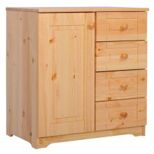 Réka 1 ajtós 4 fiókos komód