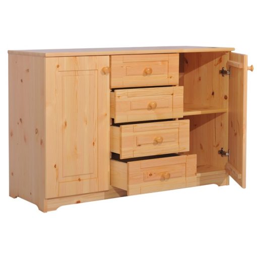 Réka 2 ajtós 4 fiókos komód