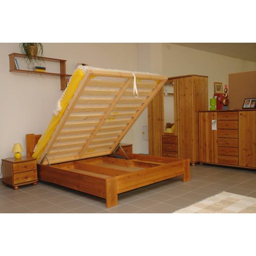 Leó ágyneműtartós franciaágy