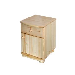 Claudia 1 ajtós 1 fiókos éjjeliszekrény