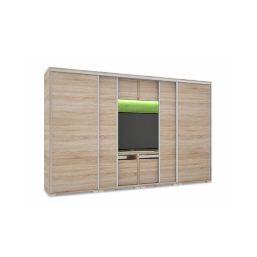 Bond 318 - 4 ajtós TV-s gardróbszekrény