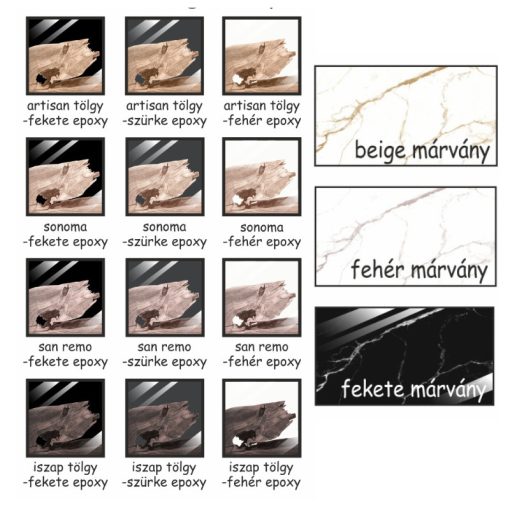 Flóra Plus Magasfényű - 160x88 bővíthető étkezőasztal