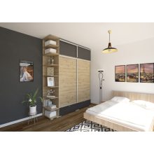 Bond 200 - 2 ajtós gardróbszekrény