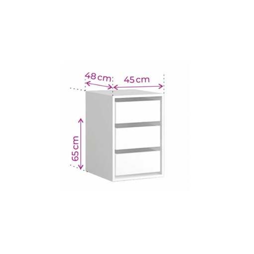 Merlin 160 cm szekrény