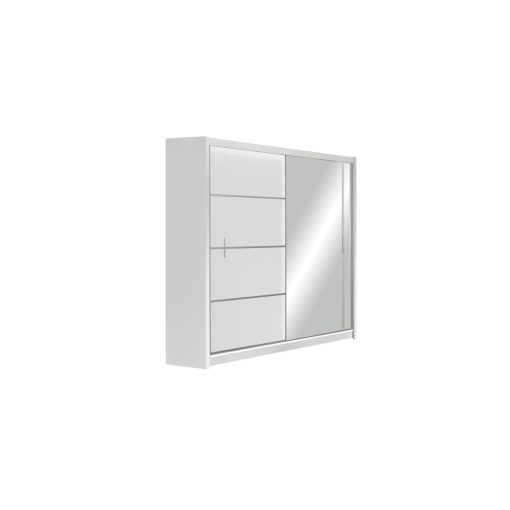 Vista 203 - 2 ajtós tükrös gardróbszekrény