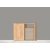 Modulo - tolóajtós fiókos komód