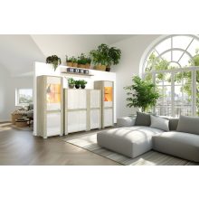 Cortina C13 - 2 ajtós vitrinszekrény