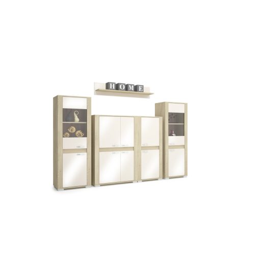 Cortina C13 - 2 ajtós vitrinszekrény