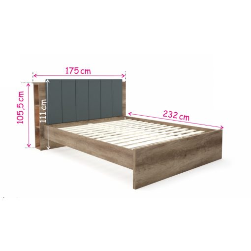 Hugó 160x200 ágyváz