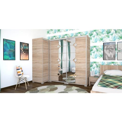 Tolóajtós sarokelem