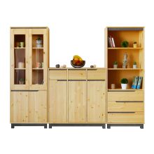 Lexa 3 fiókos nyitott szekrény