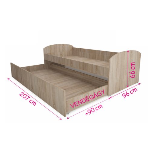 Rio 90x200 ágy