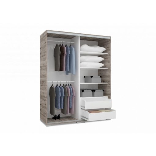 Bond MF 140 - 2 ajtós gardróbszekrény