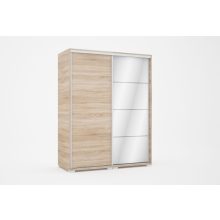 Bond 200 - 2 ajtós tükrös gardróbszekrény