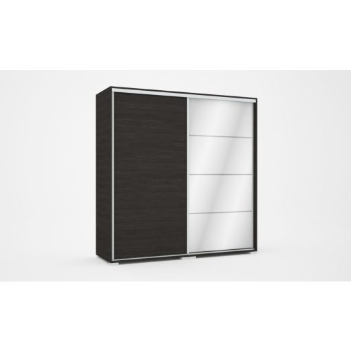 Bond 200 - 2 ajtós tükrös gardróbszekrény
