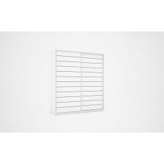  Porto 180 - 2 ajtós gardróbszekrény