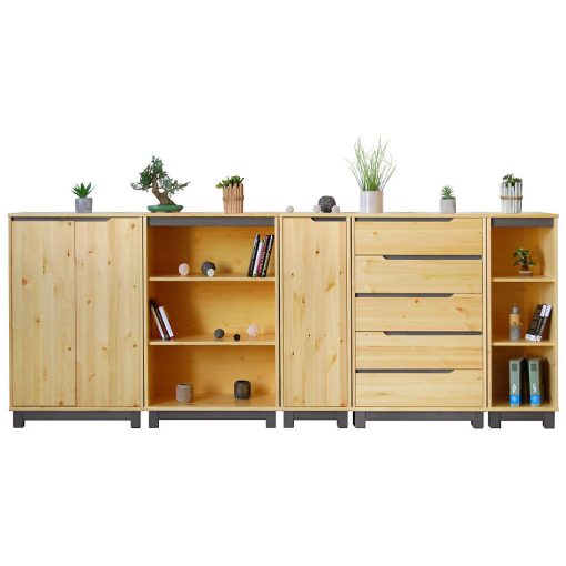 Lexa nyitott széles polc