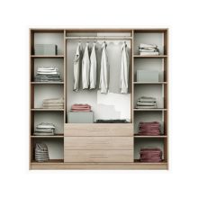 Bali 4 ajtós 3 fiókos szekrény