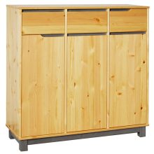 Lexa 3 ajtós 3 fiókos komód