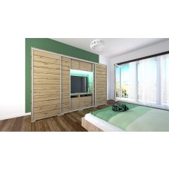  Porto 318 - 4 ajtós TV-s gardróbszekrény