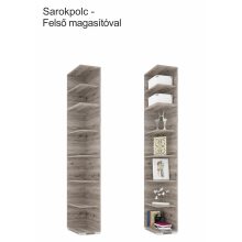 Sarokpolc felső magasító elem