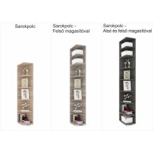 Sarokpolc felső magasító elem