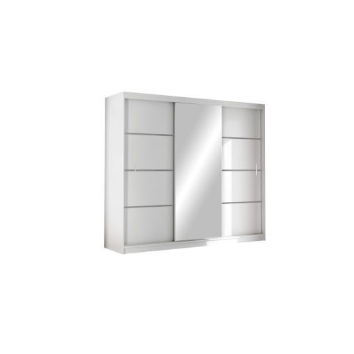 Vista 250 - 3 ajtós tükrös gardróbszekrény