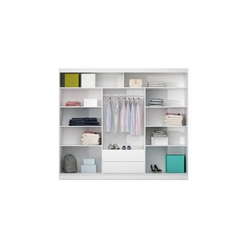 Vista 250 - 3 ajtós tükrös gardróbszekrény