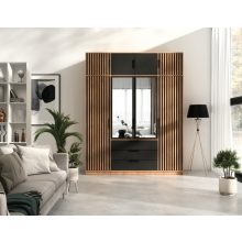 Bali Lux - 4 ajtós 3 fiókos szekrény