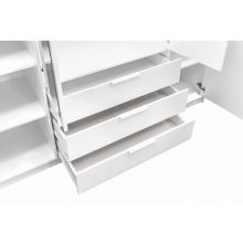 Bali Lux - 4 ajtós 3 fiókos szekrény