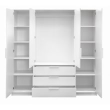 Bali Lux - 4 ajtós 3 fiókos szekrény