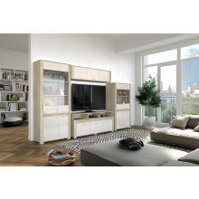 Cortina C12 - 4 ajtós vitrinszekrény