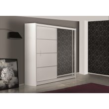 Vista 180 - 2 ajtós tükrös gardróbszekrény