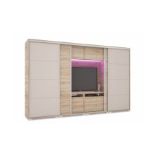 Bond MF2 318 - 4 ajtós TV-s gardróbszekrény