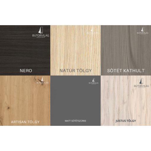 Bond MF2 318 - 4 ajtós TV-s gardróbszekrény